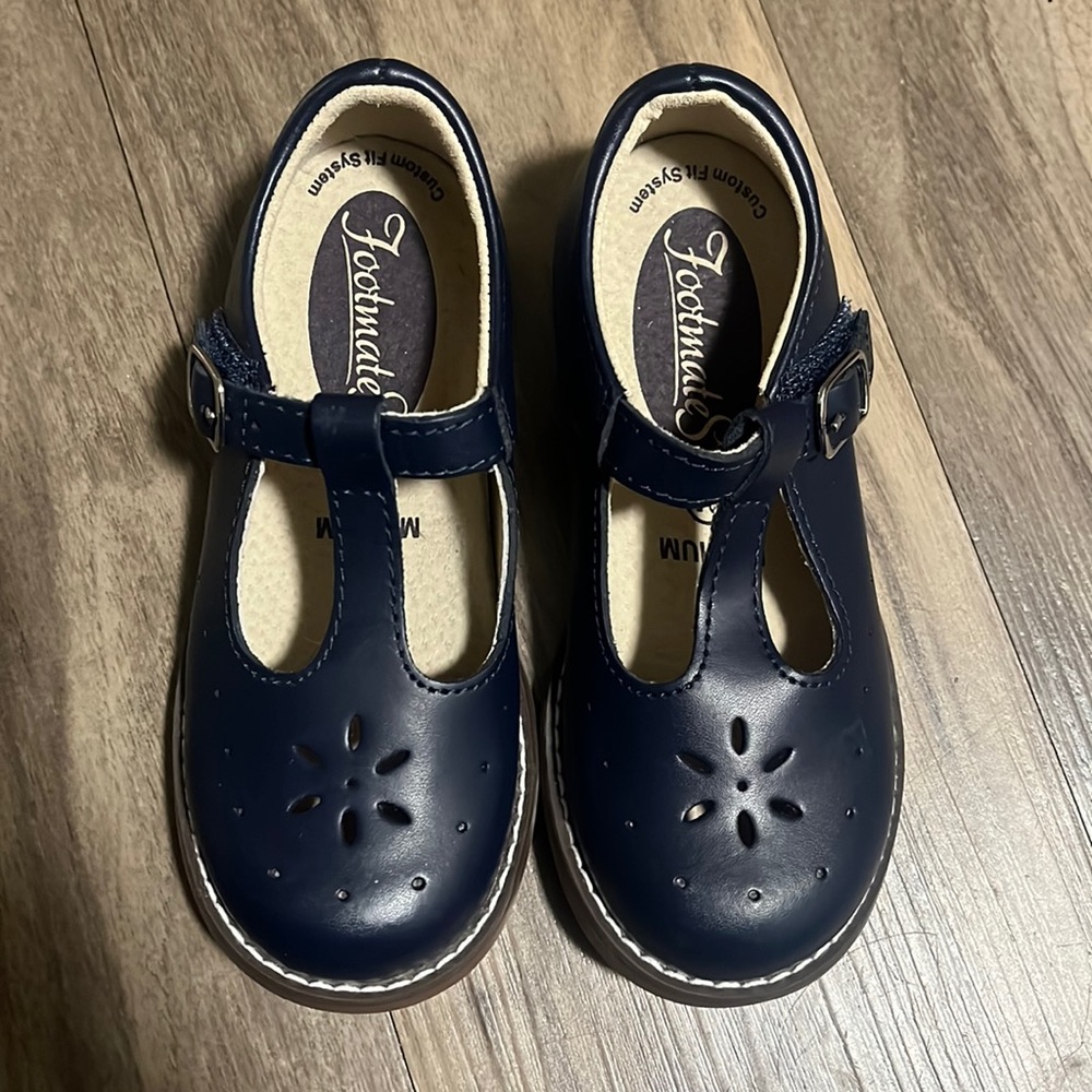 Navy Blue School Shoes